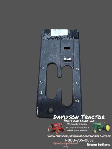 JOHN DEERE 110 112 SHIFTER SHIFT PLATE SELECTOR QUADRANT M42890 New Old Stock