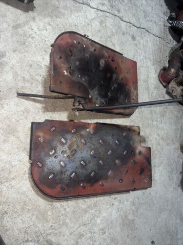 International Harvester 444 Tractor Floor Boards W/brake Lock Handle PAIR