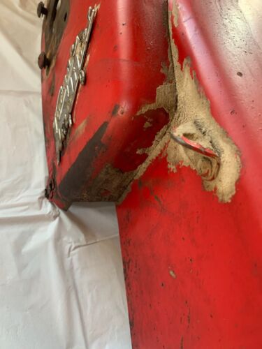 Farmall 300-350 Tractor Dash Sheet Metal With  T/A Emblems Antique Tractor