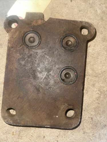 Farmall 400 450 tractor IH hydraulic block valve behind dash cover