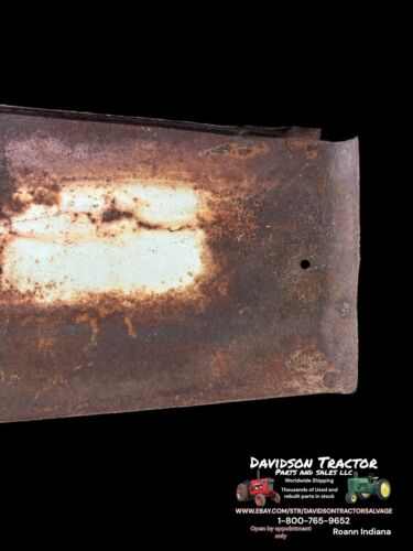 Farmall 460 RC Front Radiator Side Panels W/Emblems Rusty