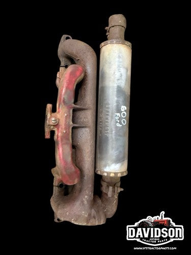 Ford 600 Tractor Exhaust Manifold Antique Tractor
