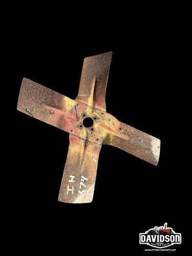 IH International 674 Gas Fan Blade Assembly C-200 Antique Tractor