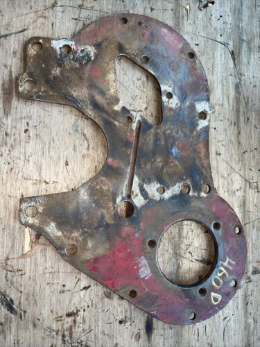 ORIGINAL IH FARMALL 460 D  ROW CROP TRACTOR - ENGINE FRONT PLATE