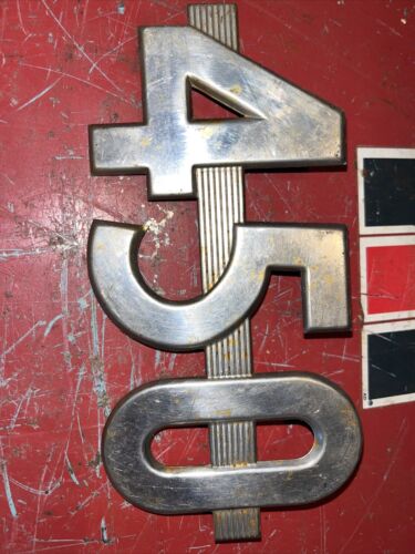 Original Farmall 450 Side emblem Antique Tractor