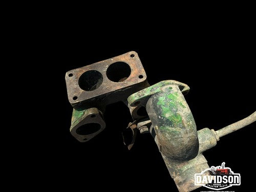 JOHN DEERE TRACTOR 60-730 Upper &LOWER CARBURETOR INTAKE ADAPTER A4632R & A4633R