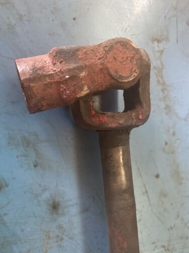 Farmall C SC tractor short steering shaft with knuckle knuckles