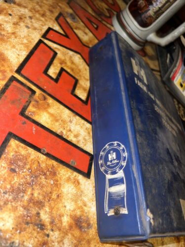 International Harvester Original Blue Ribbon Service Binder