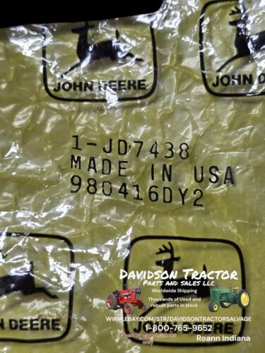 Genuine John Deere JD7438 New Old Stock Bearing Race