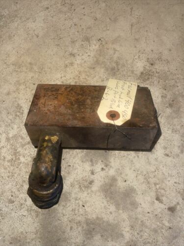 Farmall 400 450 tractor IH front hydraulic line valve port block
