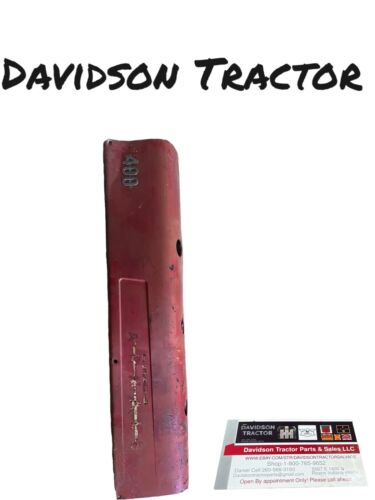 International IH Farmall Right Hood Side Cover Panel 400 450  Antique Tractor