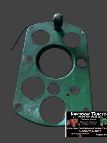 John Deere 70 Diesel 70D Tractor Dash Panel Antique Tractor