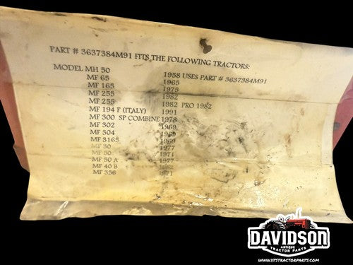 New Old Stock Cylinder Head Massey Ferguson 65 155 165 3165 3637384M91 Perkins