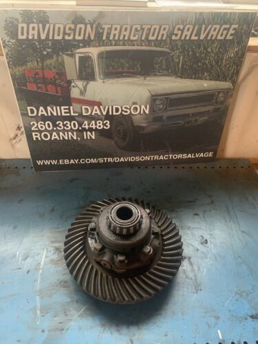 Farmall C SC tractor main ring & pinion drive gear original IH part