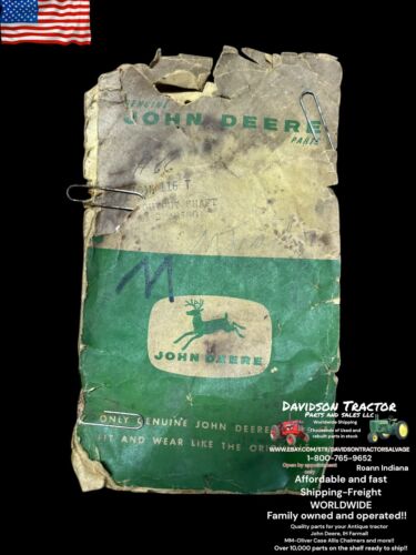 M116T Genuine John Deere Shim Set (6) New Old Stock