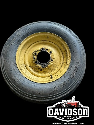 6.00x16 John Deere A,B,G Front Rim/Tire Antique Tractor