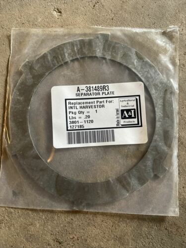 A&I Prod. Replaces A-381489R3 SEPARATOR PLATE