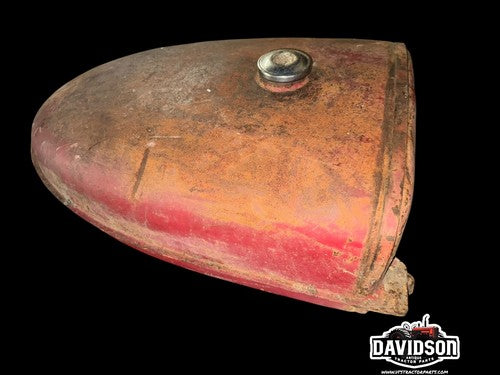 Farmall A IH Tractor ORIGINAL IH gas tank w/ cover cap & sediment bulb