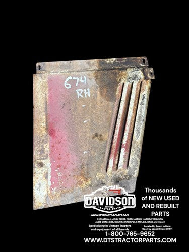 1973 International IH 674 Tractor Right Side Hood Panel