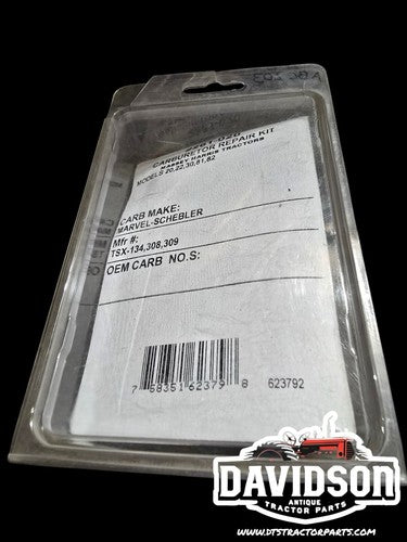 Basic Carburetor Repair Kit  Fits Massey Harris Pacer 20 22 30 Tractors Marvel