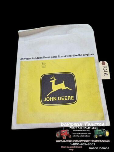 Genuine John Deere R61R New Old Stock Gasket