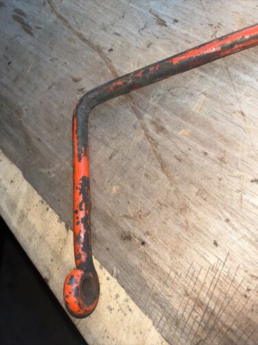 Case 830 Diesel RowCrop Tractor original throttle linkage rod