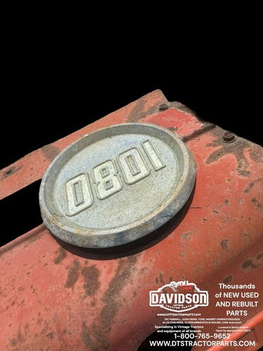 1080 Massey Ferguson Hood Engine Side Panel Antique Tractor Left Hand Hood