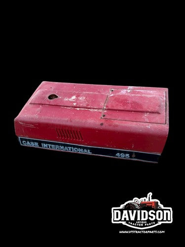 Case International 495 Hood Engine Cover Antique Tractor