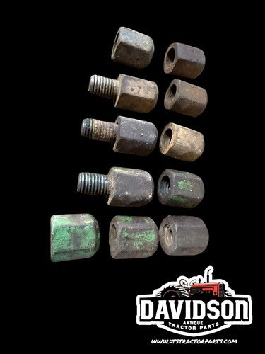 (11) Acorn Nuts For John Deere Two Cylinder Tractors