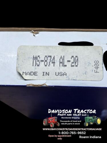 John Deere 310 820 1020 1120 Main Bearing Set MS-870 AL-20 Clevite 77