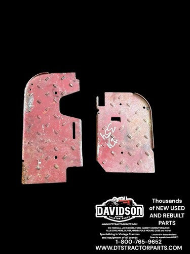International Harvester 354 Floor Boards Pans Pair Antique Tractor