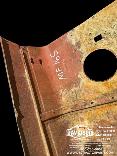 Massey Ferguson 165 Hood Engine Cover Antique Tractor