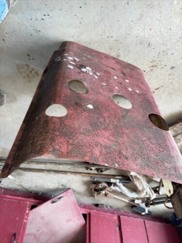 Farmall C Super SC tractor Original IH engine motor hood cover panel Early