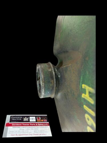 USED JOHN DEERE H TRACTOR RADIATOR TOP TANK AH538R CAST# H166R