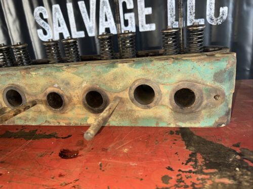 Oliver 66 gas Tractor OL WHITE 1974-75 244 engine motor 4 cylinder head & valves