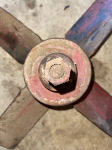 ORIGINAL IH FARMALL IY69 POWER UNIT TRACTOR MOTOR BALER COOLING FAN RAT ROD.