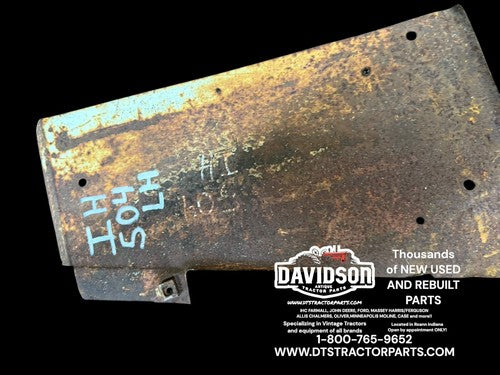 IH Farmall 504 Left Radiator Side Panel Antique Tractor