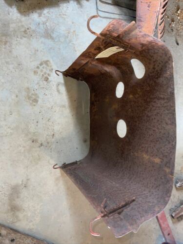 Farmall C Super SC tractor Original IH engine motor hood cover panel