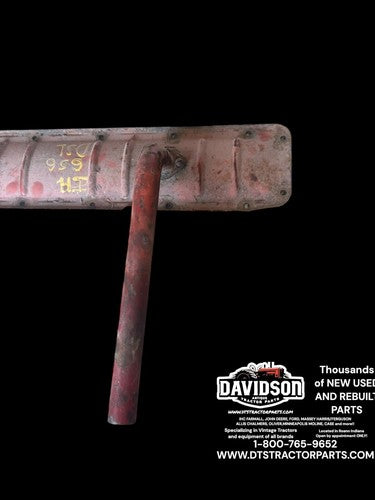 International 656 Diesel Engine Side Cover Antique Tractor