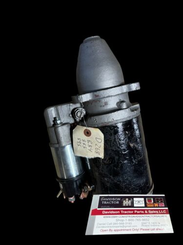 International IH 884 885 895 Tractor Starter Rebuilt Original!