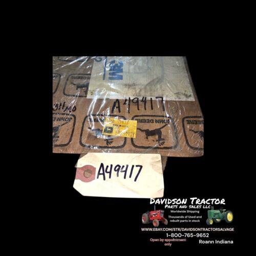 Genuine John Deere R83565 New Old Stock Gasket