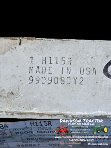 New Old Stock Intake Valve Genuine John Deere H Tractors H115R