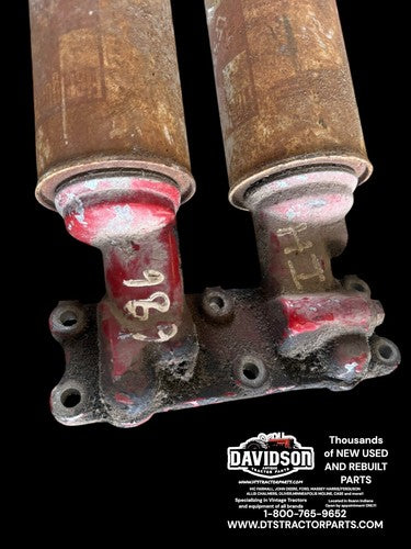 International 686 Dual Oil Filter Housing Antique Tractor
