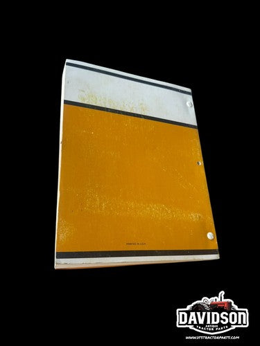 CASE 580 Super E Construction King Loader Backhoe Parts Catalog 8-1831 - Used