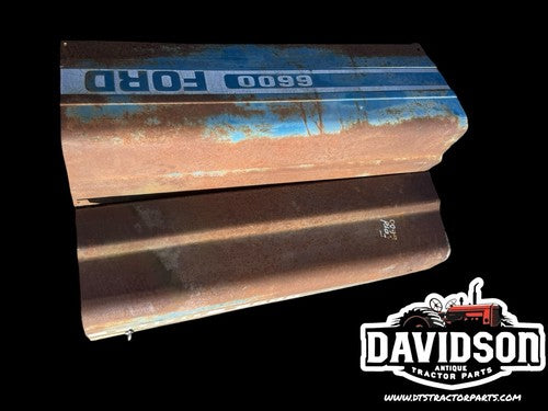 Ford 6600 Tractor Hood Engine Cover Antique Tractor
