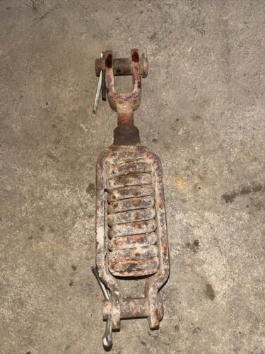 Farmall M IH tractor brake spring actuator bracket