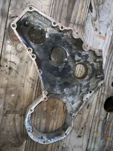1965 International 424 Diesel Tractor Front Engine Timing Cover Plate 3042069R2