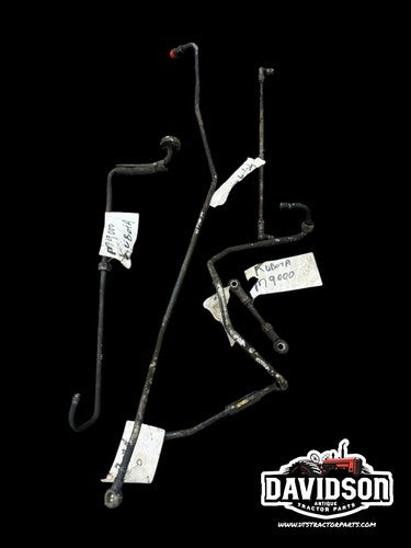 Kubota M9000 Tractor Steel Line And Linkage Lot