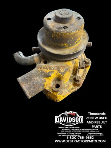 Good Used R55758 Water Pump w Pulley Fits John Deere 820 830 1020 1520 1530 2020