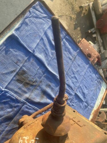 International Farmall 444 IH tractor Original transmission cover panel w/ forks